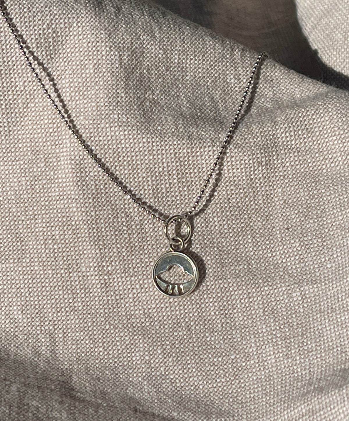 UFO Cutout Pendant (Small)