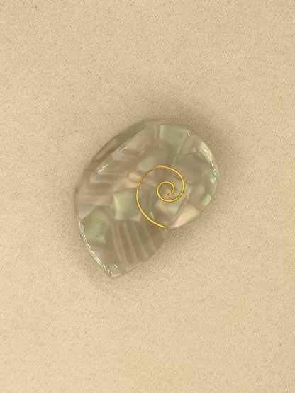 Winona Irene Siren Sea Shell Mini Hair Claw