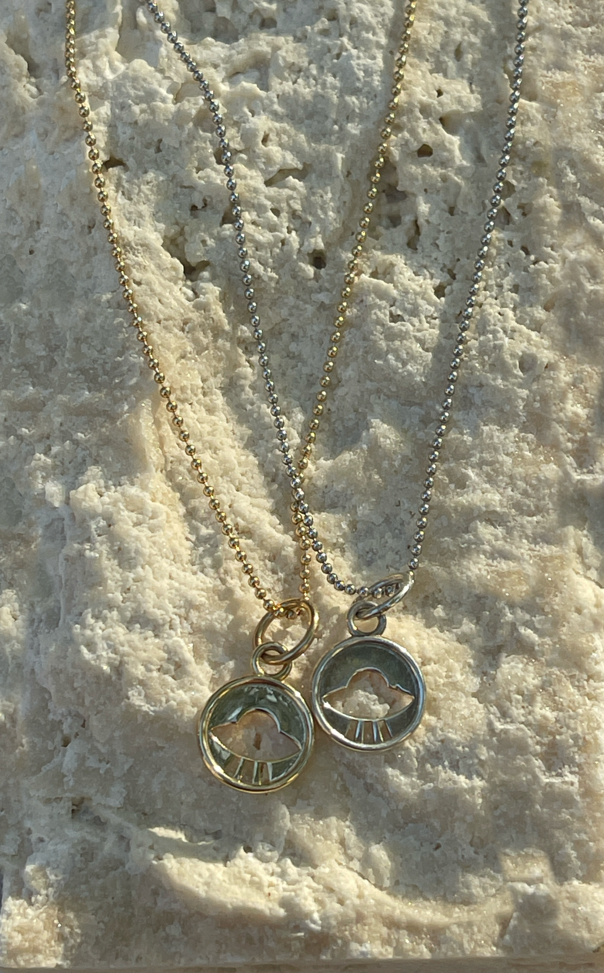 UFO Cutout Pendant (Small)