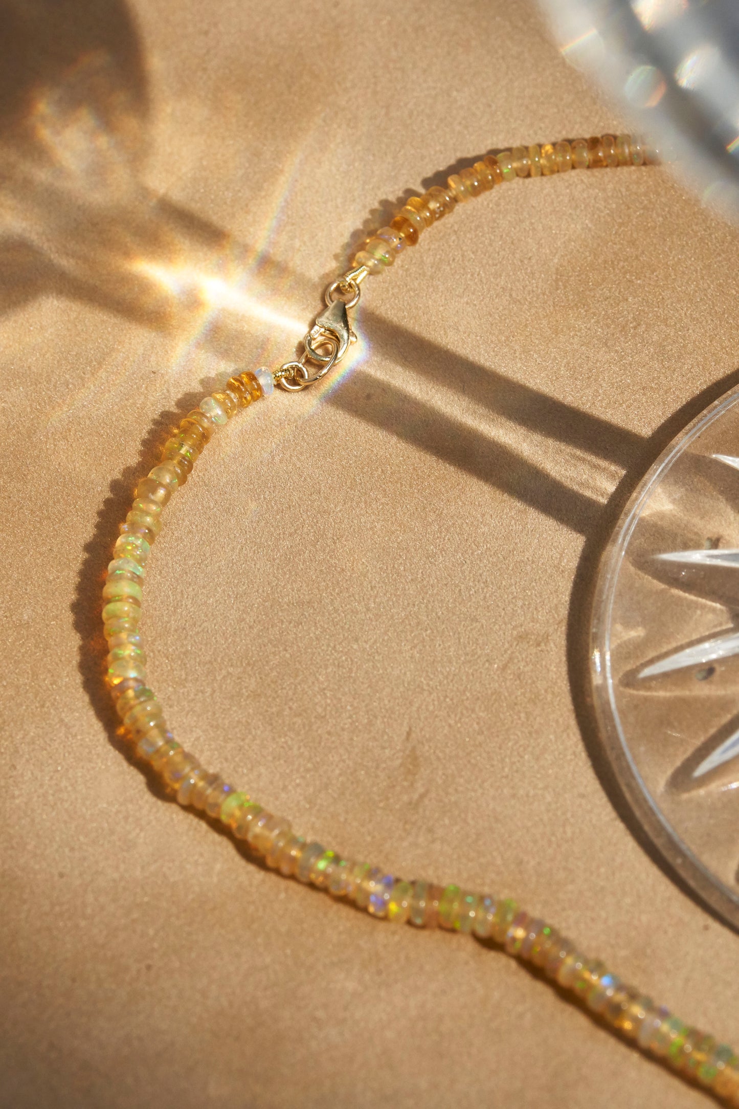 Fire Opal Necklace