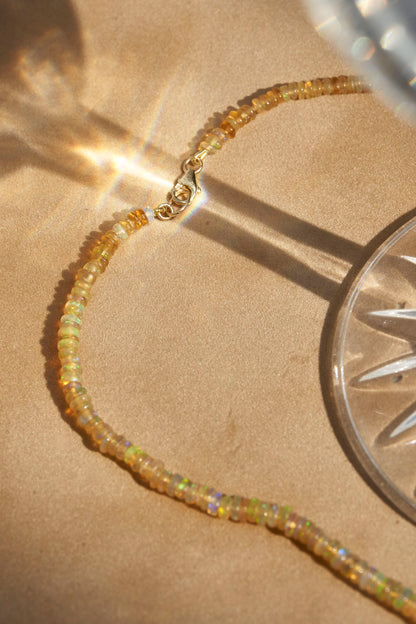 Fire Opal Necklace