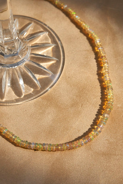 Fire Opal Necklace