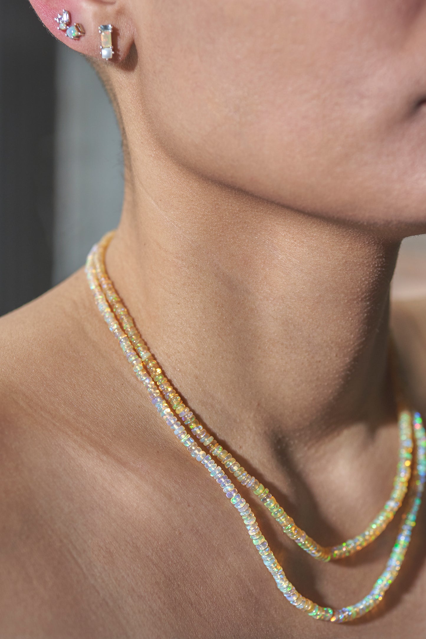 Fire Opal Necklace