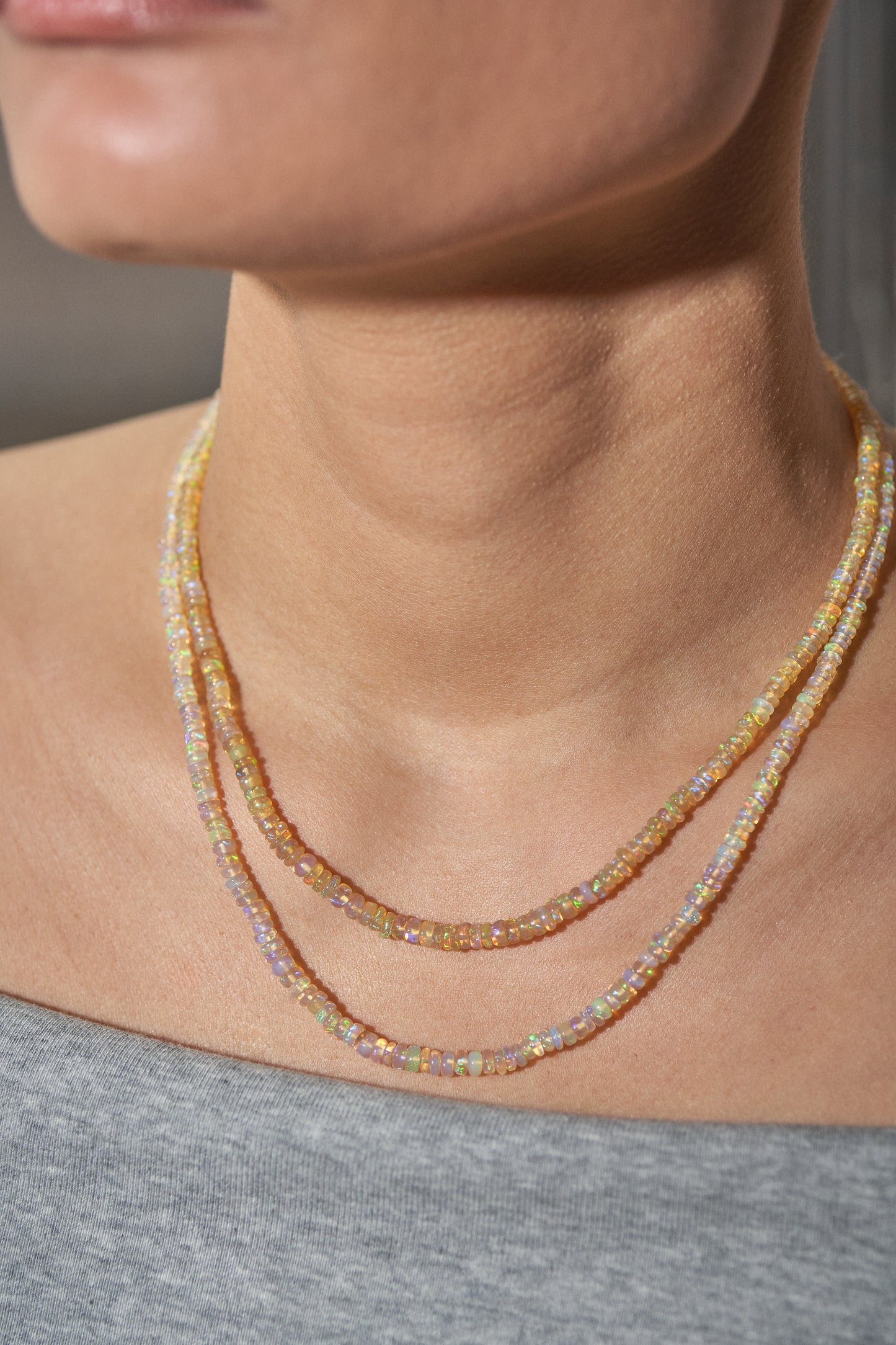 Fire Opal Necklace