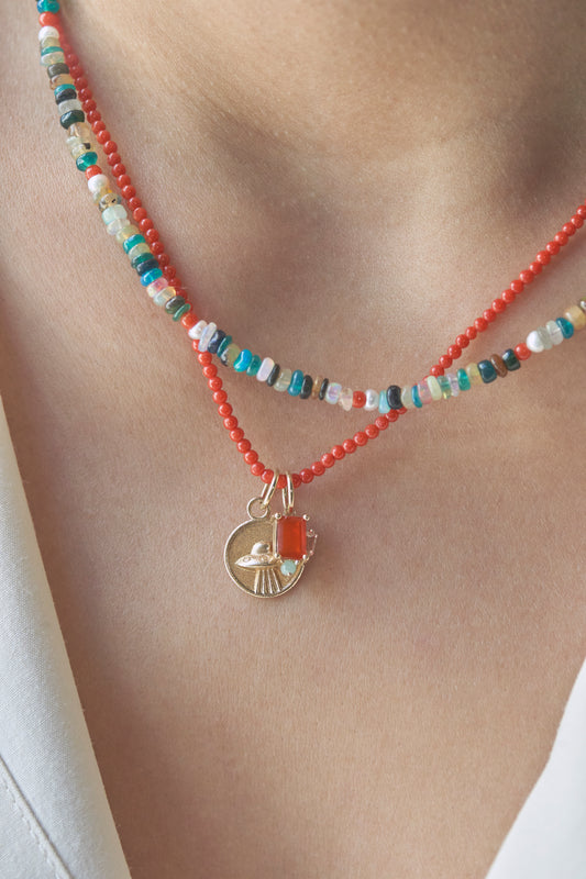 UFO Coin Pendant
