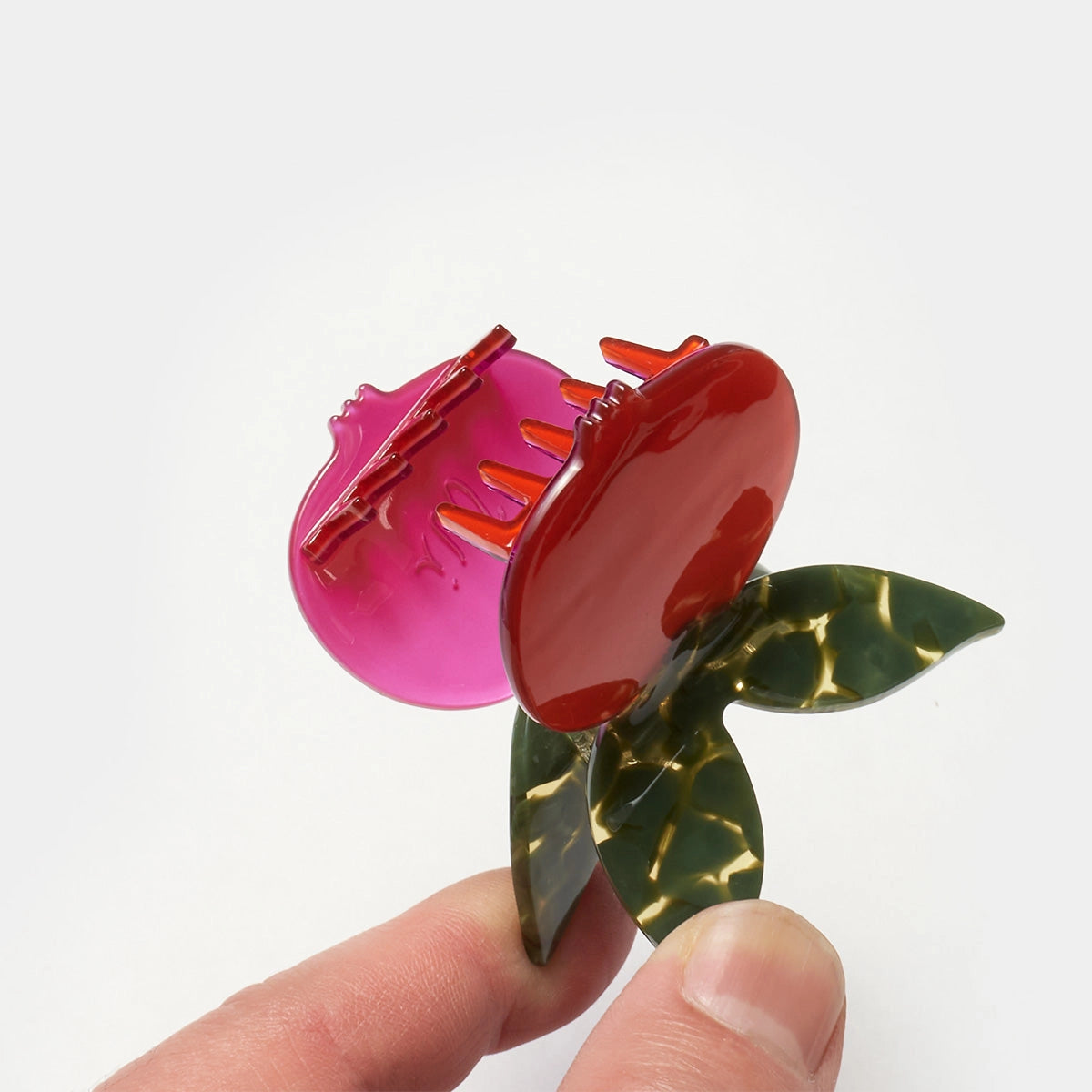 Winona Irene Pomegranate Claw Clip